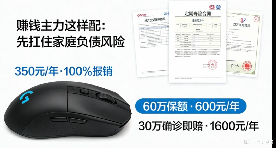 普通家庭保险方案:4500元保障全家