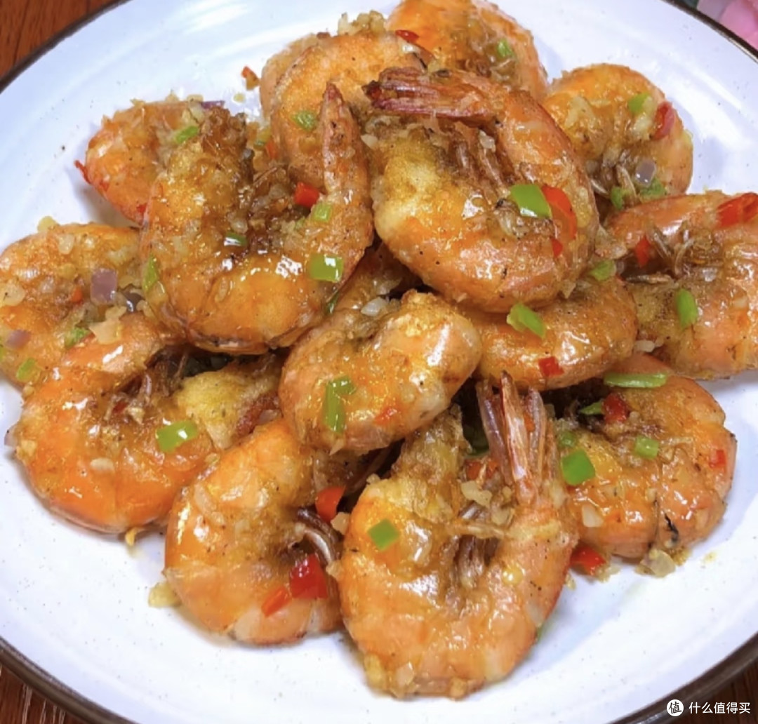椒盐大虾:外酥里嫩的美味