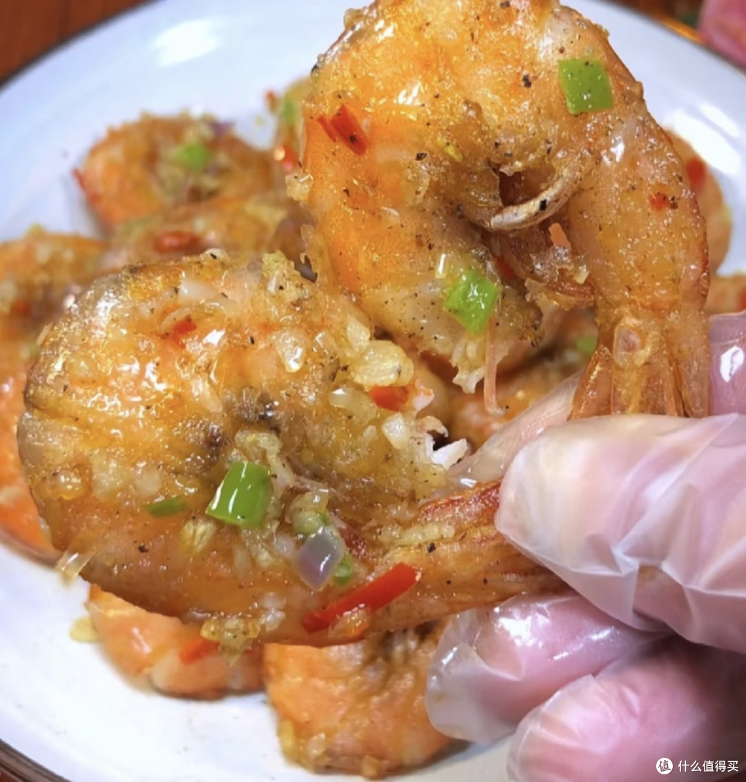 椒盐大虾:外酥里嫩的美味
