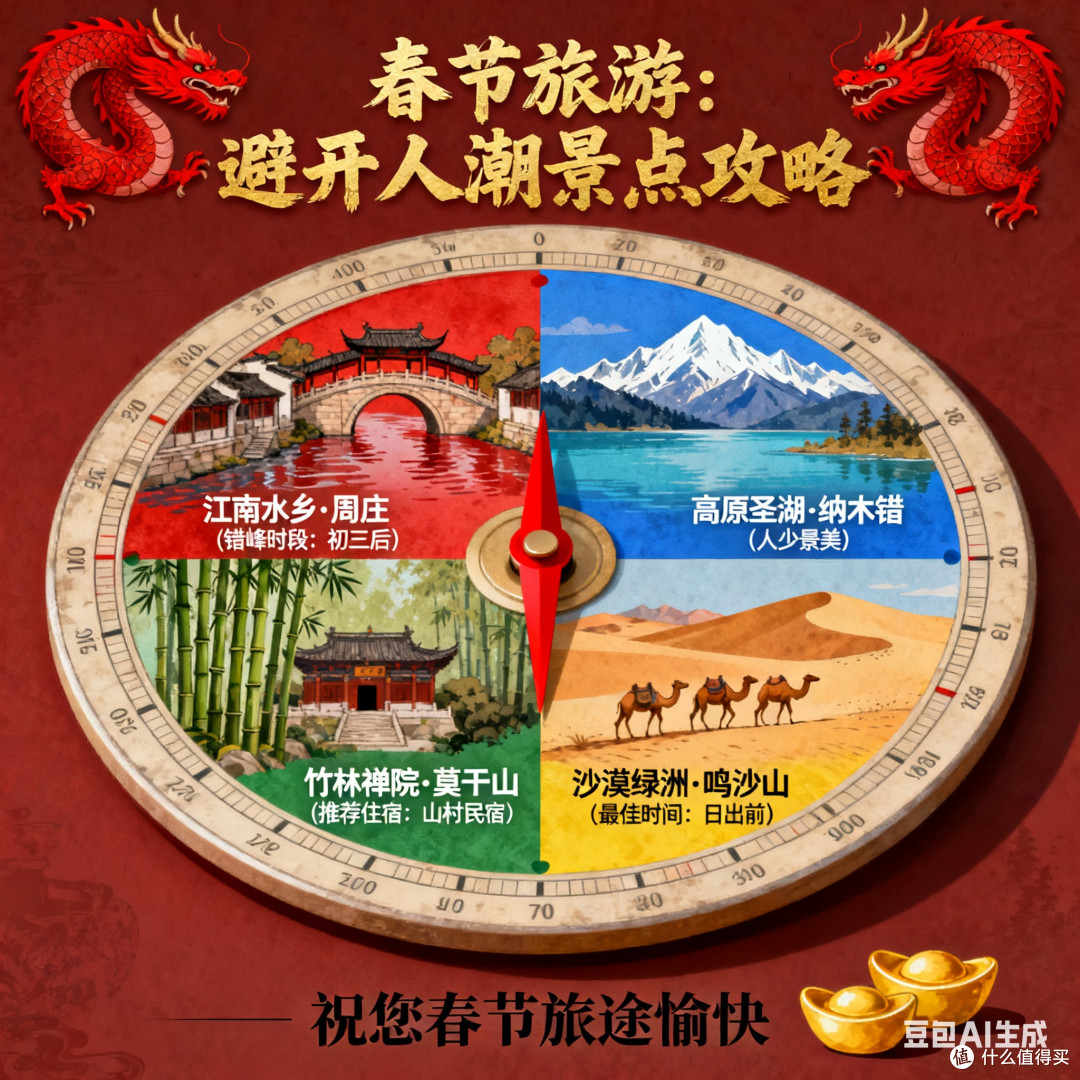 春节旅游:避开人潮景点攻略