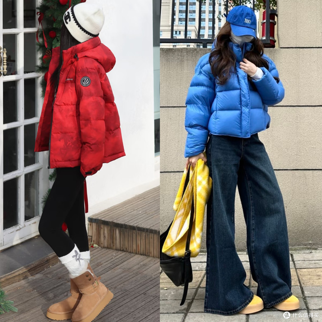 在北京街头,如今羽绒服不穿骆驼、鸭鸭,很多人在穿高梵、波司登
