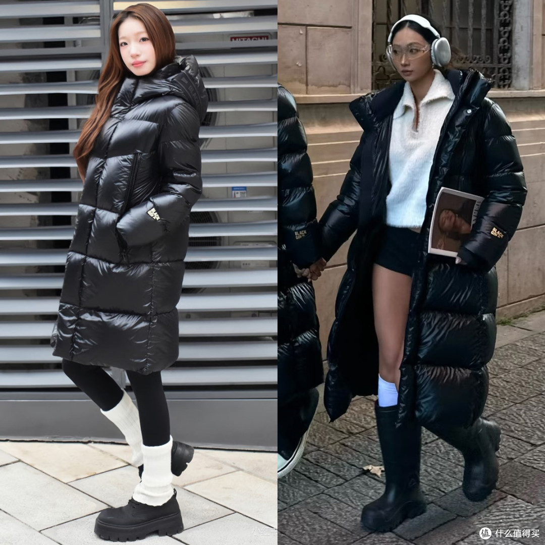 在北京街头,如今羽绒服不穿骆驼、鸭鸭,很多人在穿高梵、波司登