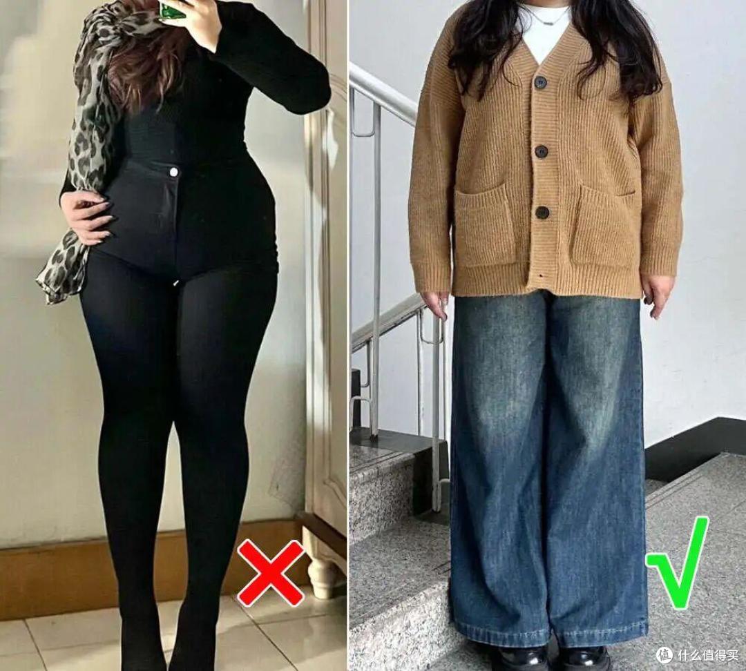 微胖女性挑选裤子,记住这“二不选”,越穿越显胖,你一定要避开