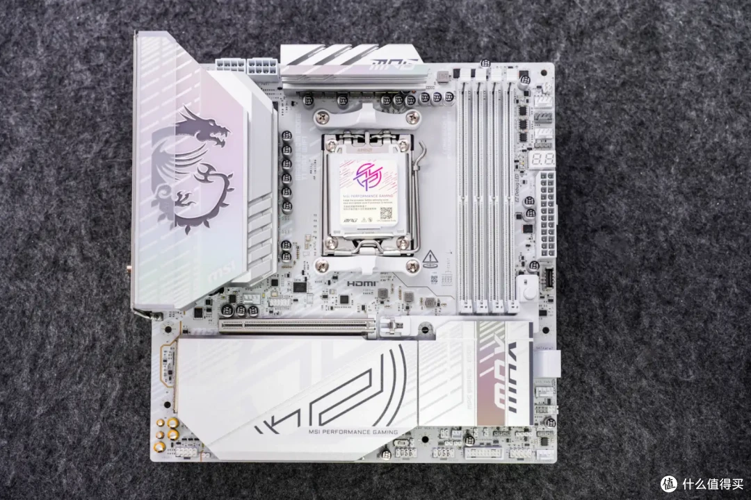 真·银白刀锋——微星MPG B850M EDGE TI MAX WIFI主板评测