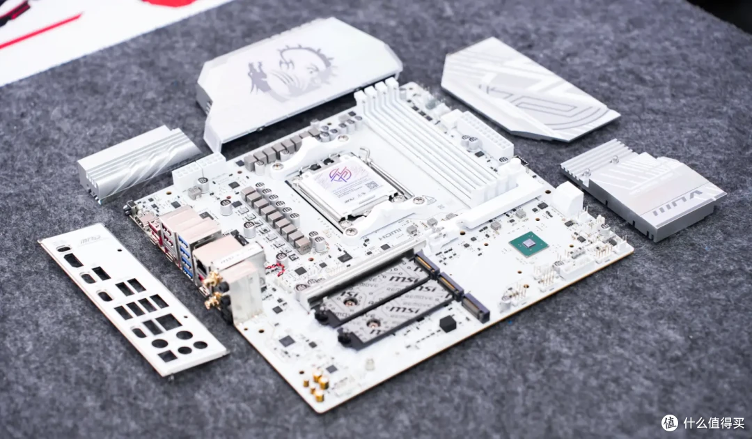 真·银白刀锋——微星MPG B850M EDGE TI MAX WIFI主板评测