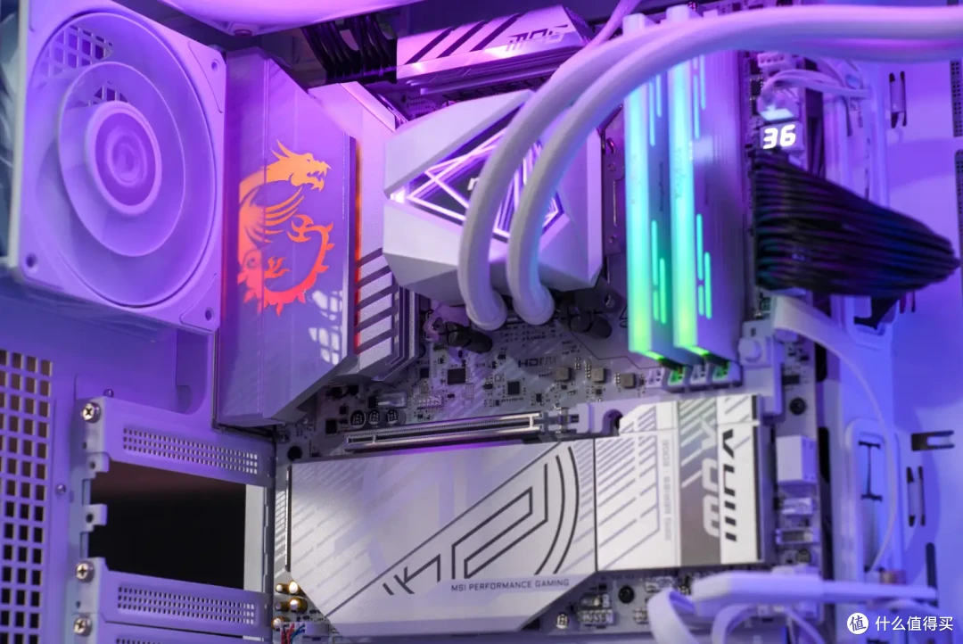 真·银白刀锋——微星MPG B850M EDGE TI MAX WIFI主板评测