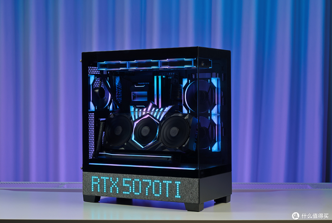 1.8W含泪装机:245K+B860M电竞雕+5070Ti HOF+追风者黑色海景房