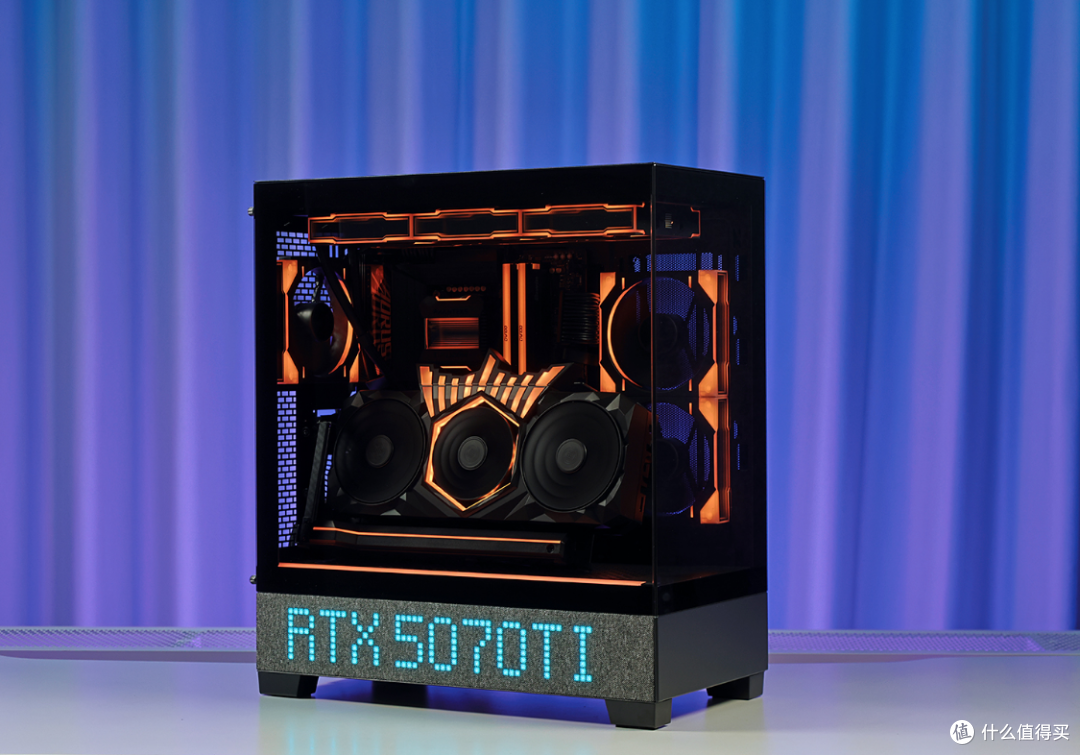 1.8W含泪装机:245K+B860M电竞雕+5070Ti HOF+追风者黑色海景房