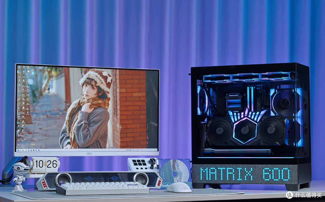 1.8W含泪装机:245K+B860M电竞雕+5070Ti HOF+追风者黑色海景房