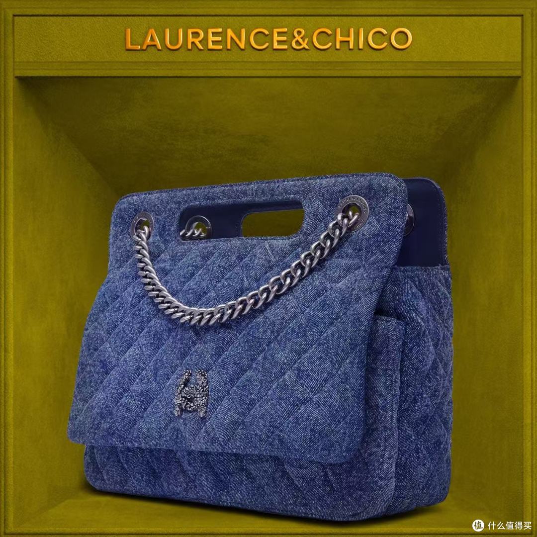 LaurenceChico 蓝色牛仔牛奶盒|小众党狂喜✨通勤约会全拿捏