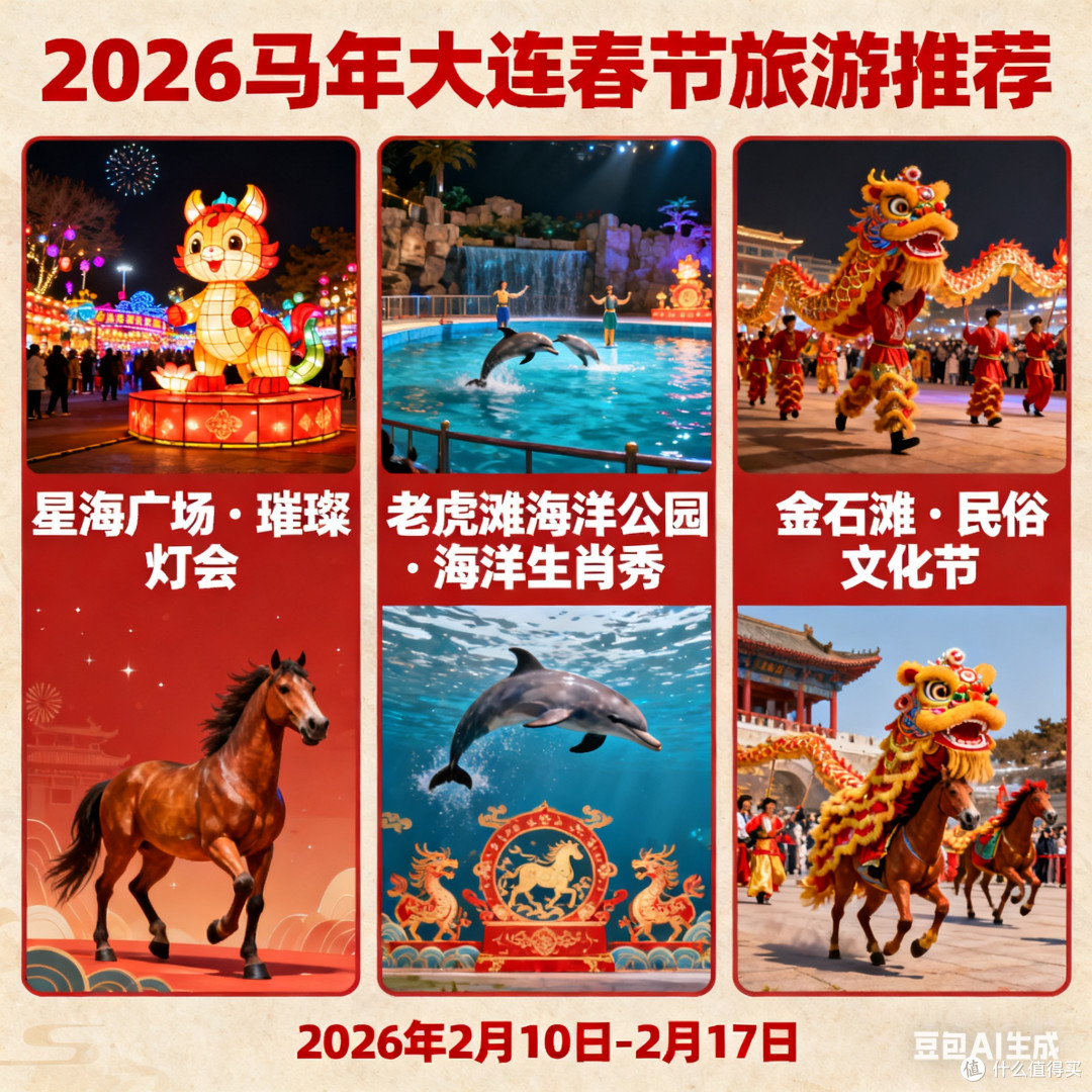 大连春节旅游推荐