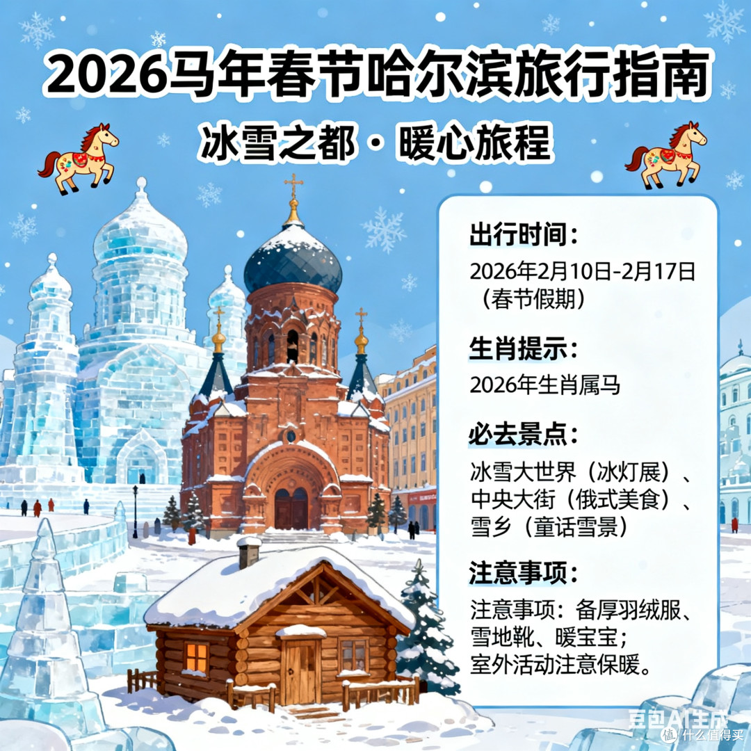春节赴哈尔滨旅行指南