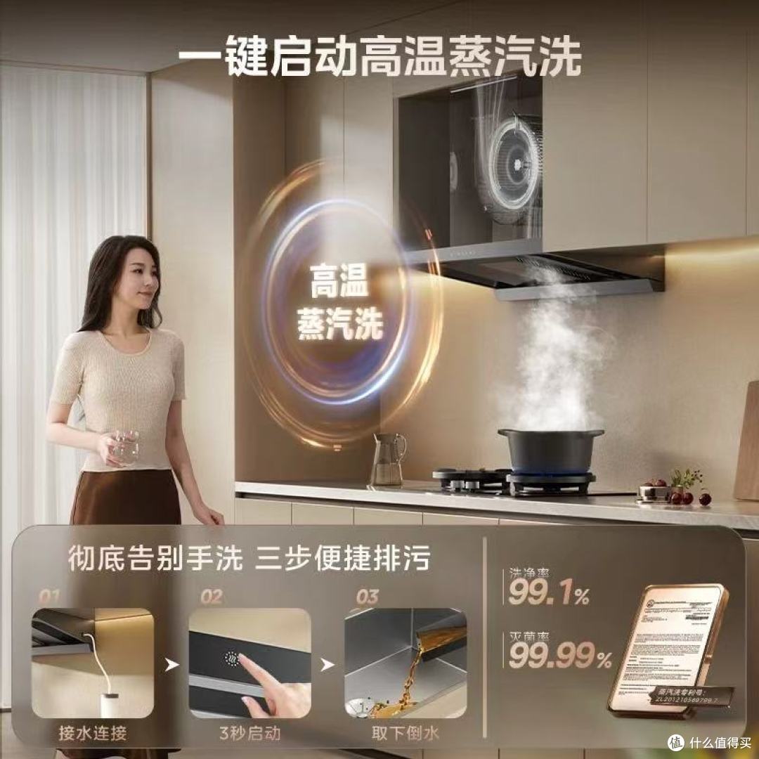 美的AK7Pro轻享版|懒人厨房的油烟+清洁双救星✨