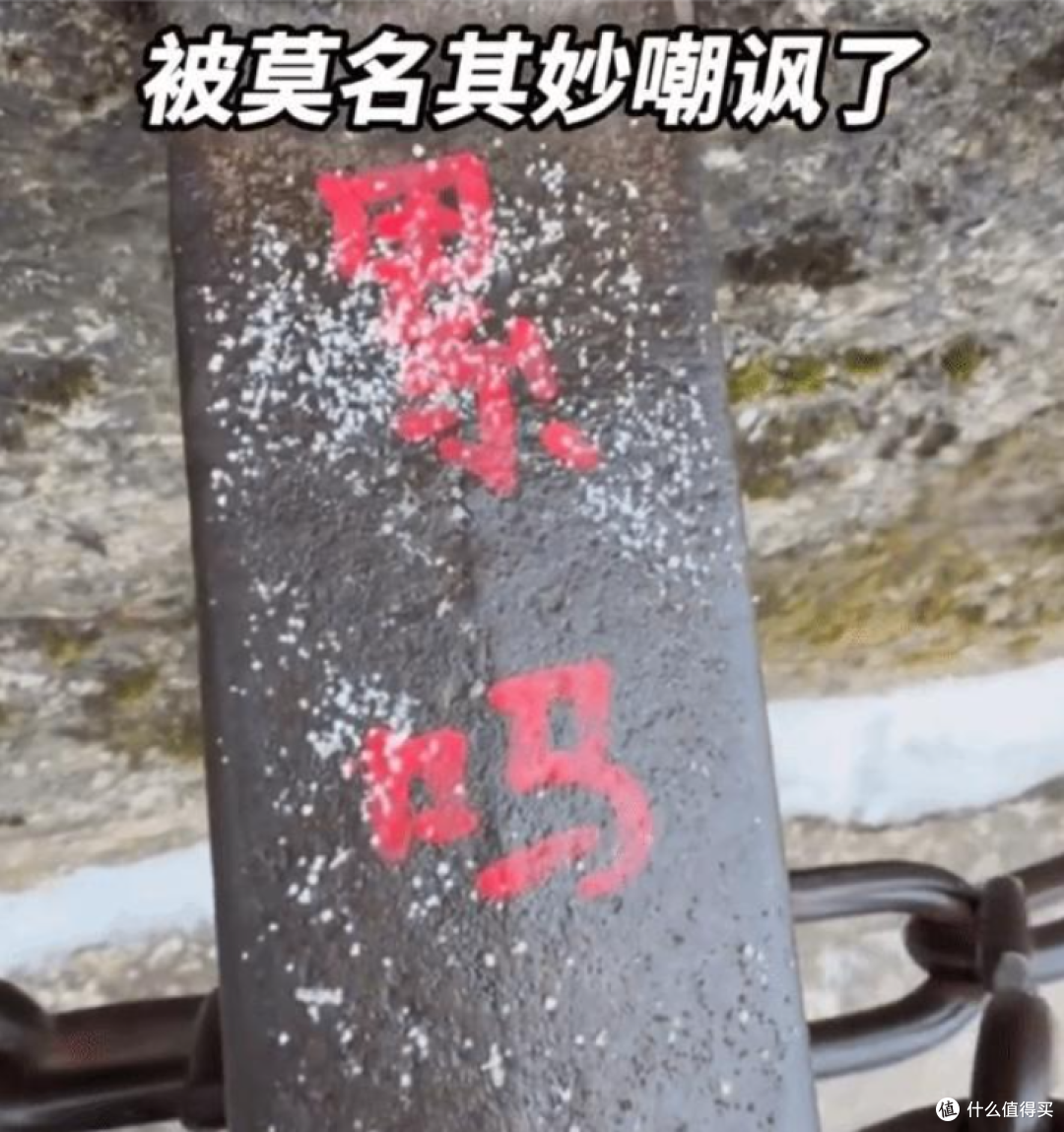 爬华山被铁桩嘲讽“累吗”“回去吧”,网友:字字诛心却越爬越勇