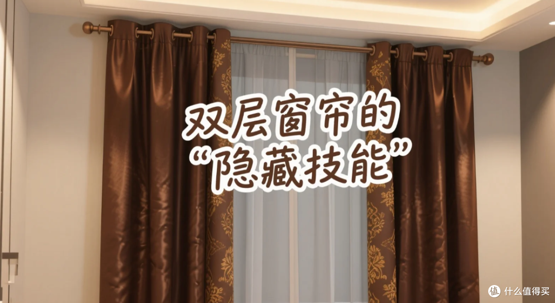 家里窗帘为啥总挂两层?别嫌麻烦,这可是有大用处的