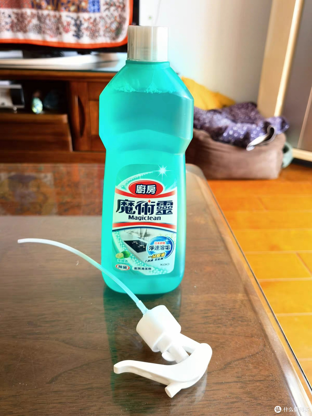 进口花王油污净四步清洁油烟机