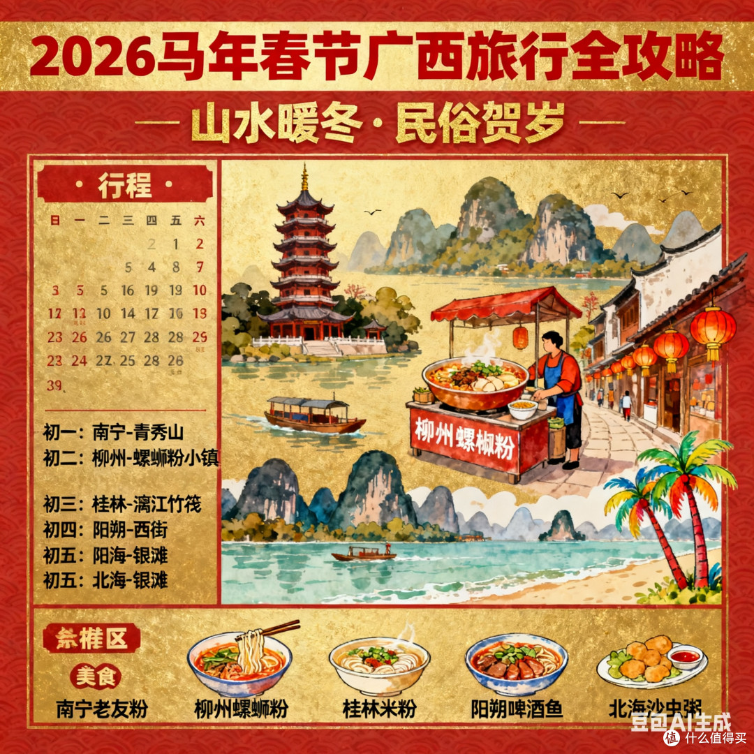 春节广西旅行全攻略
