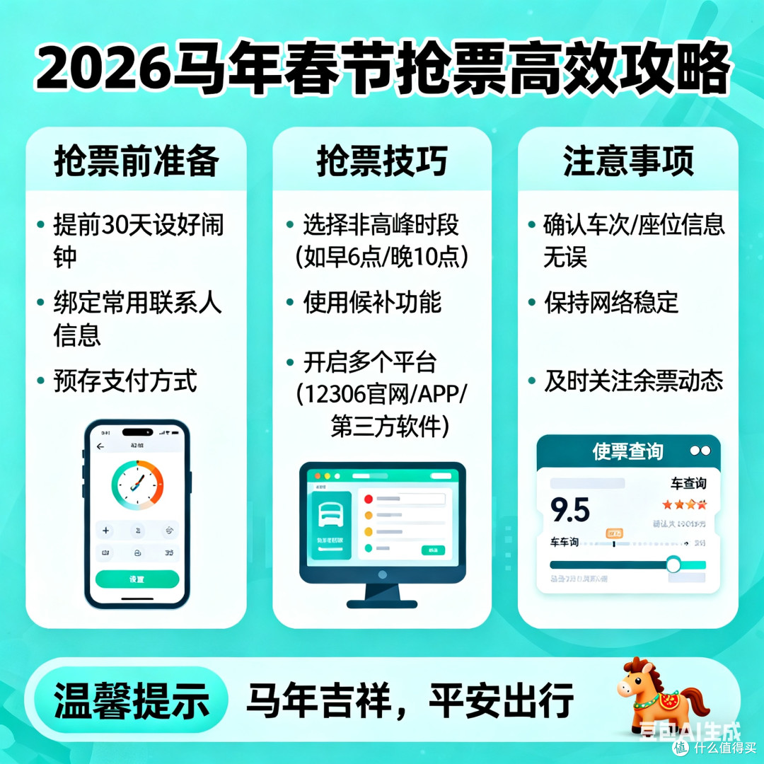 春节出行高峰，如何高效抢到车票？
