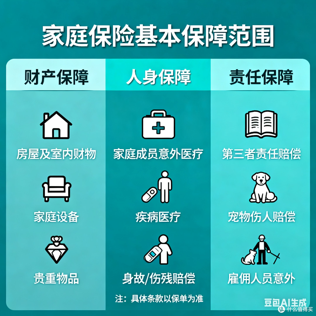 家庭保险的基本保障范围