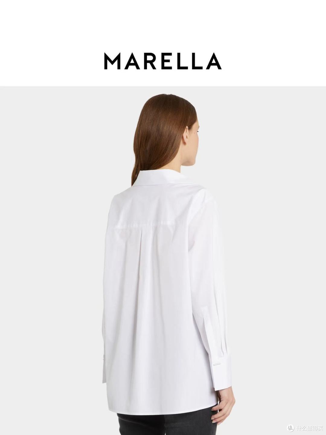 MARELLA白色纯棉衬衫|承包你一整年的百搭仪式感✨