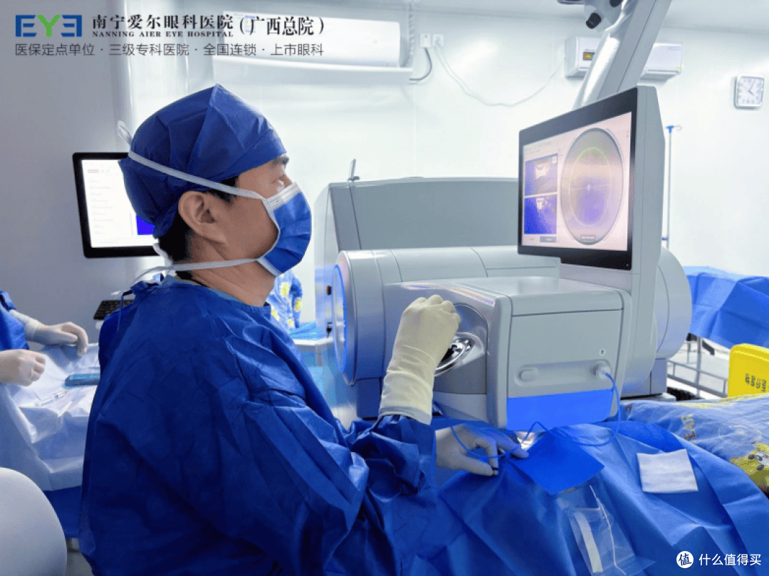 广西爱尔首例新微创全飞秒SMILE pro手术成功实施