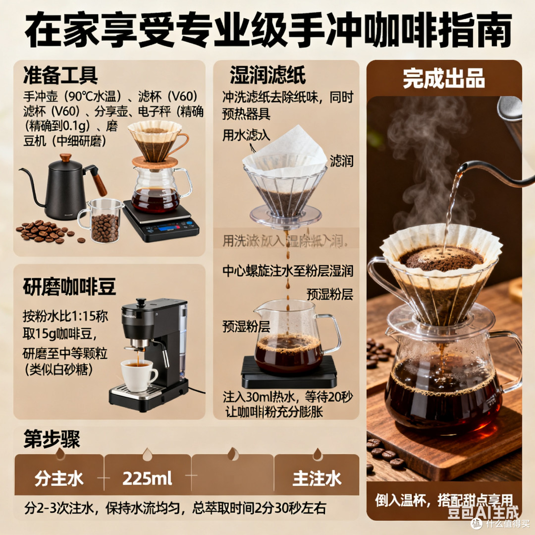 如何在家享受专业级手冲咖啡？