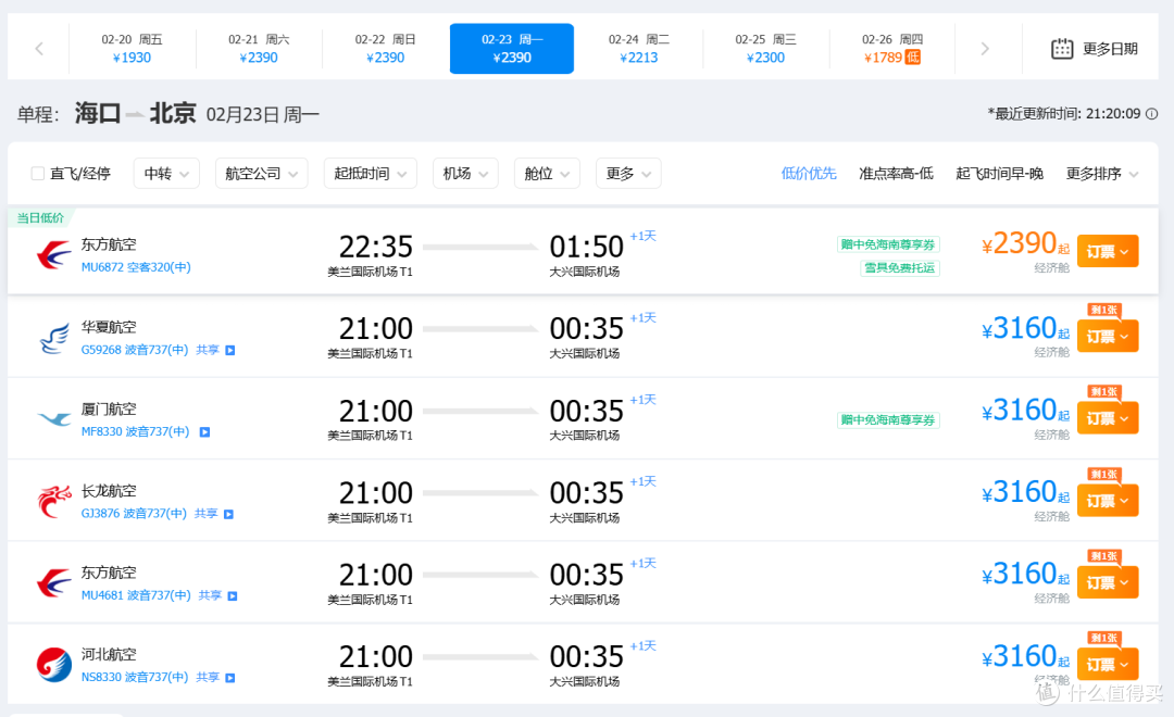 整治春节高票价的邪修:春节海南回北京,这样买票了三个人省四千