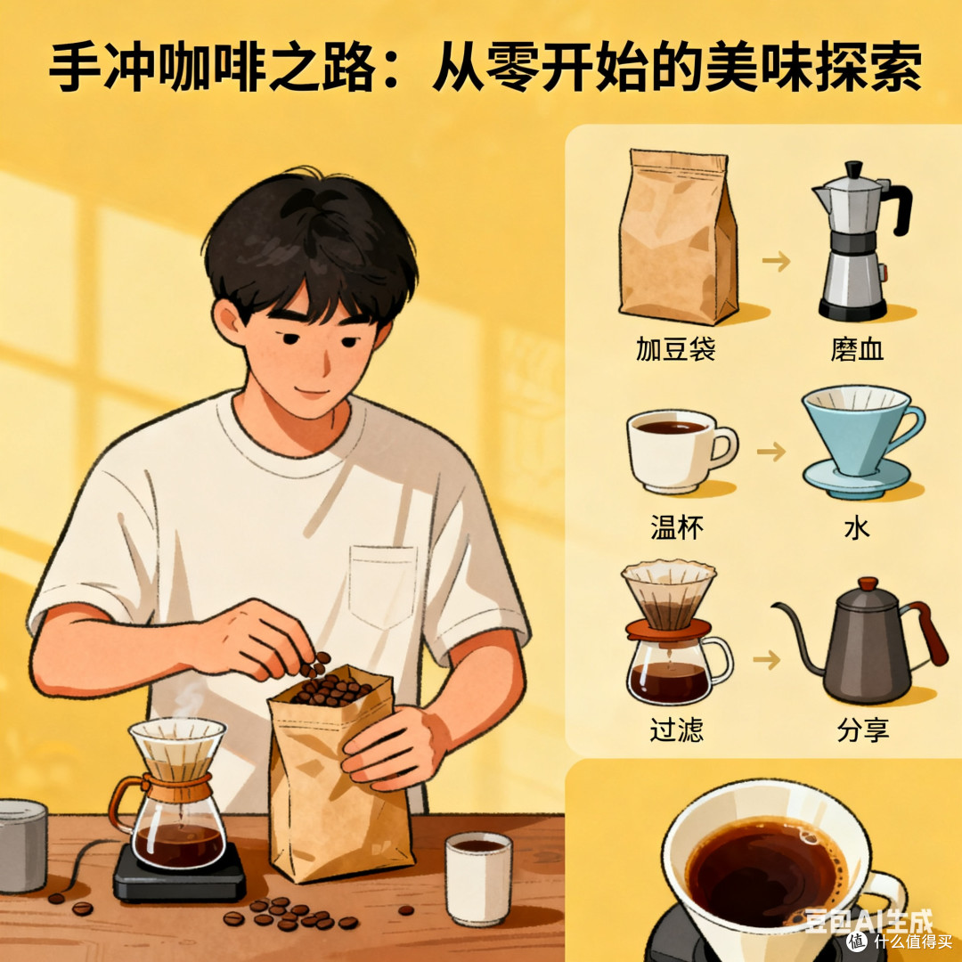 手冲咖啡之路:从零开始的美味探索