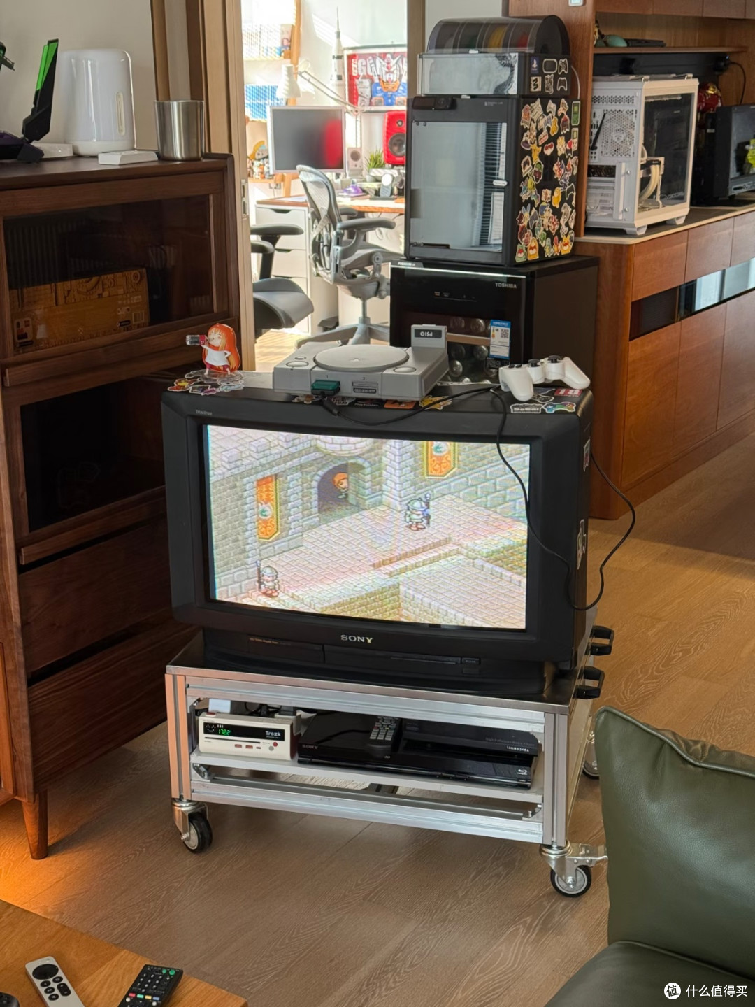 索尼PS1老游戏机!30年经典依然上头🎮