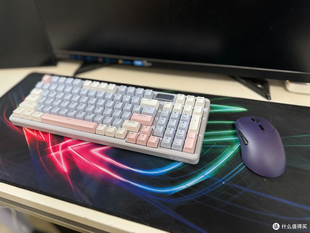雷柏VT9 MAX+V700DIY-98长续航版套装:游戏办公双在线,手感拉满