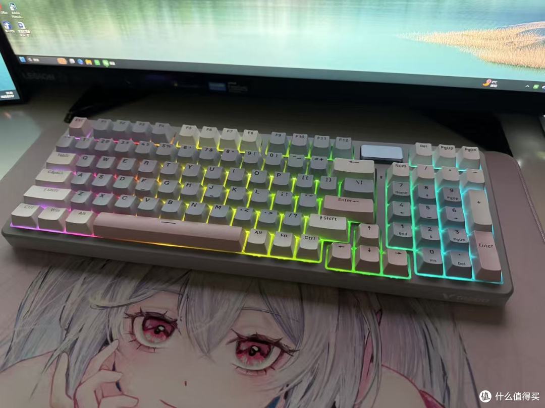 雷柏VT9 MAX+V700DIY-98长续航版套装:游戏办公双在线,手感拉满