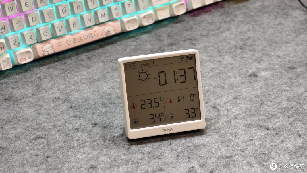 家中有娃有老人必入!杜克TH3温湿度计让居家舒适感直接拉满