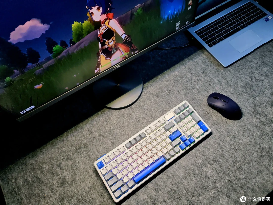 超强续航无线键鼠套装:雷柏VT9 MAX+V700DIY-98长续航版