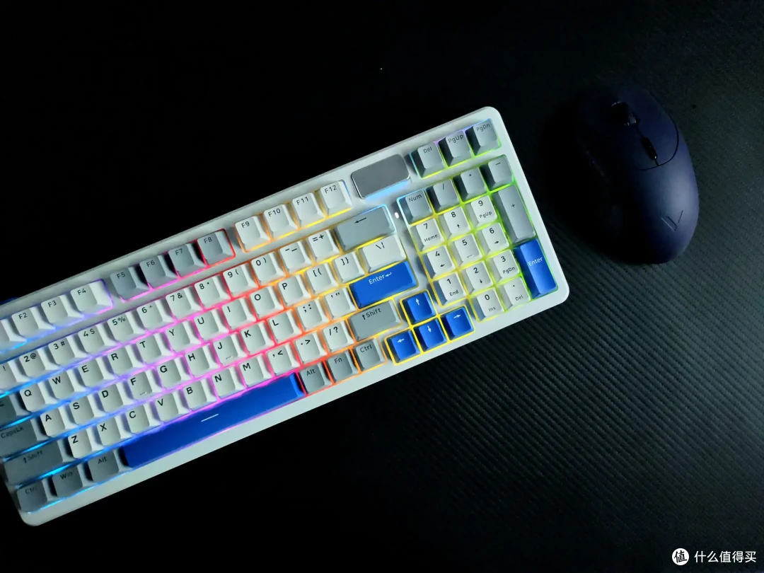 超强续航无线键鼠套装:雷柏VT9 MAX+V700DIY-98长续航版