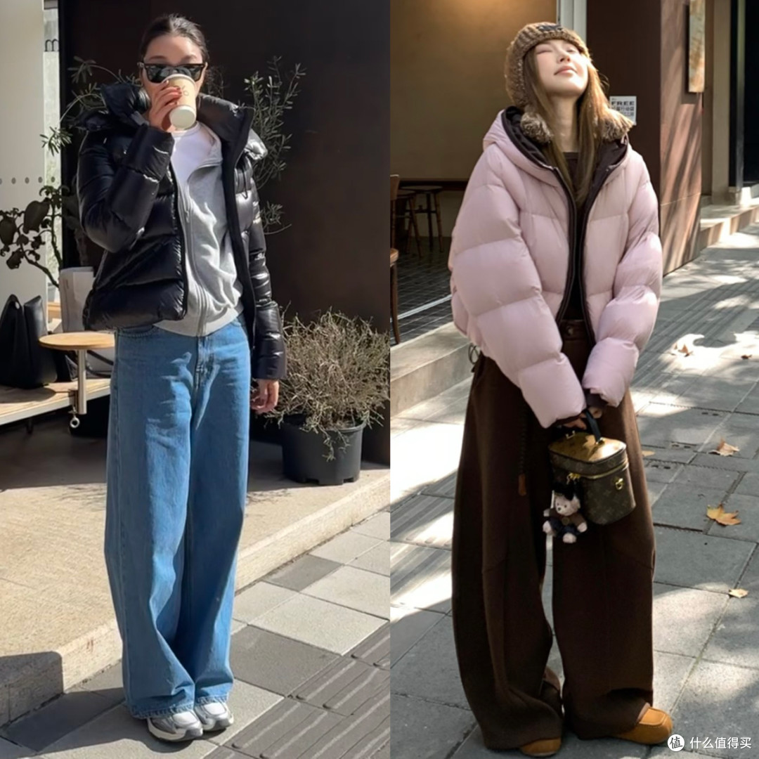劝你要少穿排骨羽绒服,看完这几种素人的对比图,你瞬间明白了!