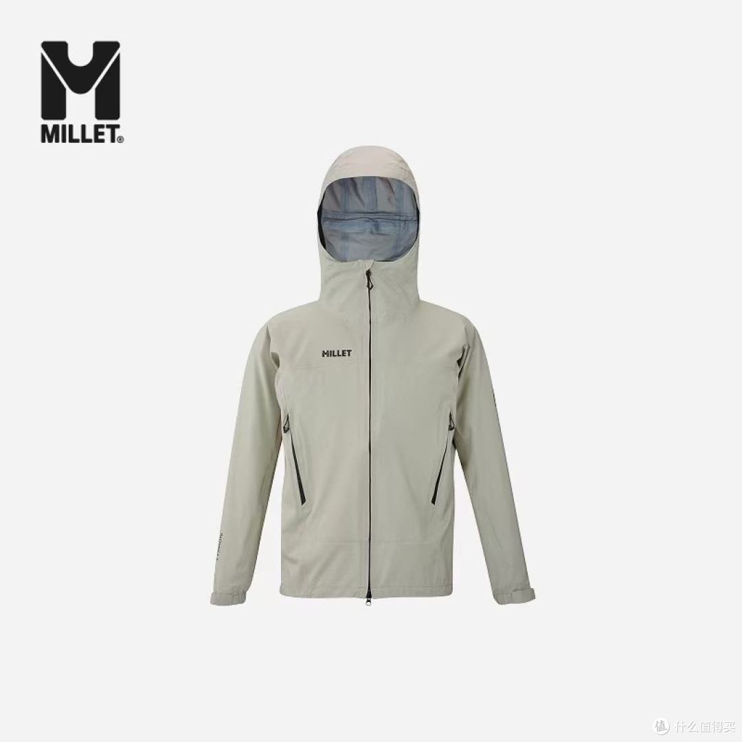 户外党封神✨MILLET觅乐台风冲锋衣!防风防水还巨轻
