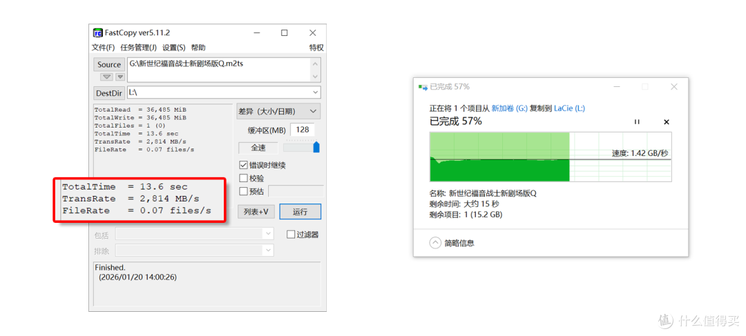速度狂魔+硬核铠甲:雷孜LaCie Rugged SSD4的4000MB/s测试