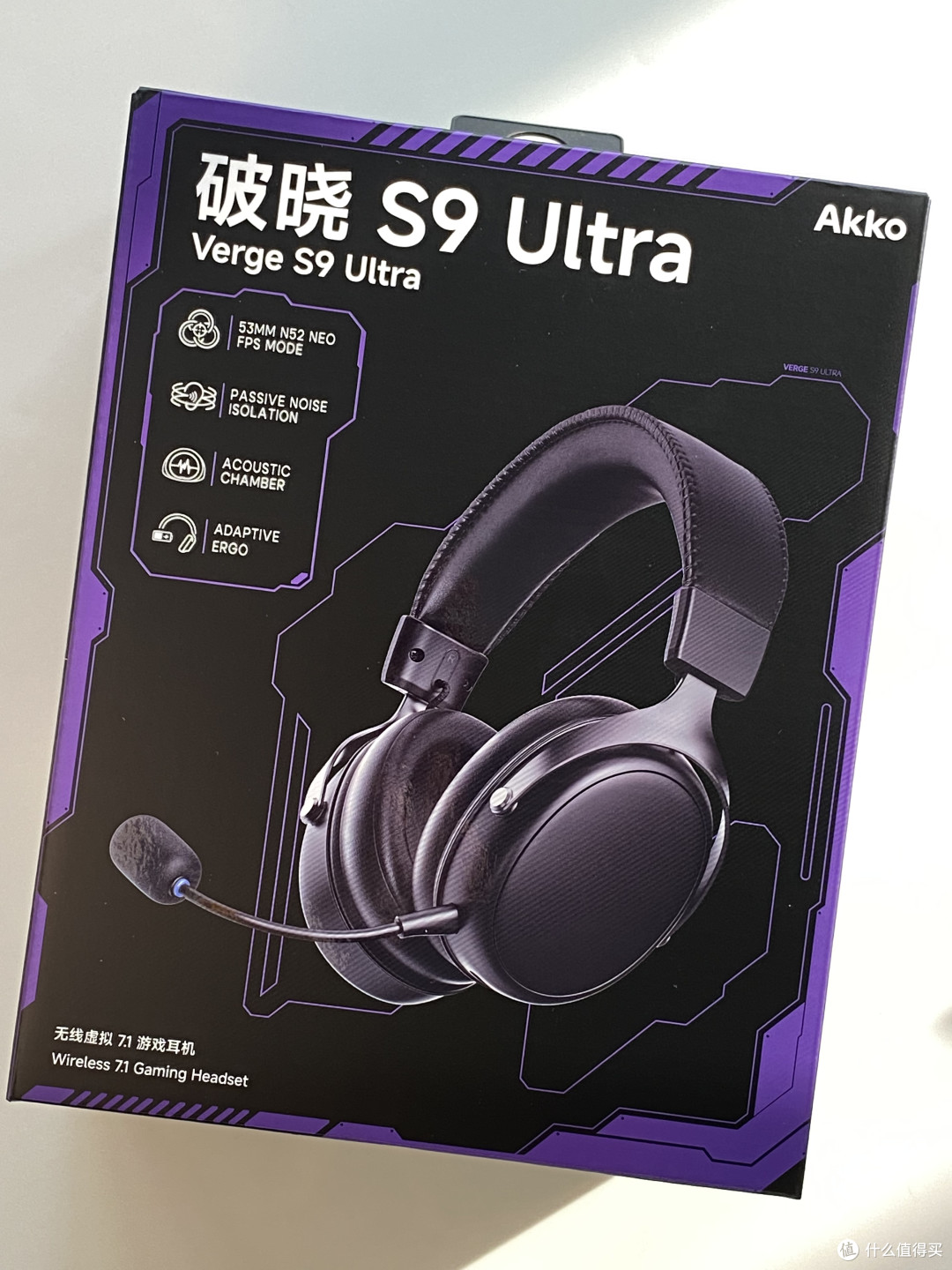 听声辨位神器!Akko破晓S9 Ultra四模游戏耳机深度体验