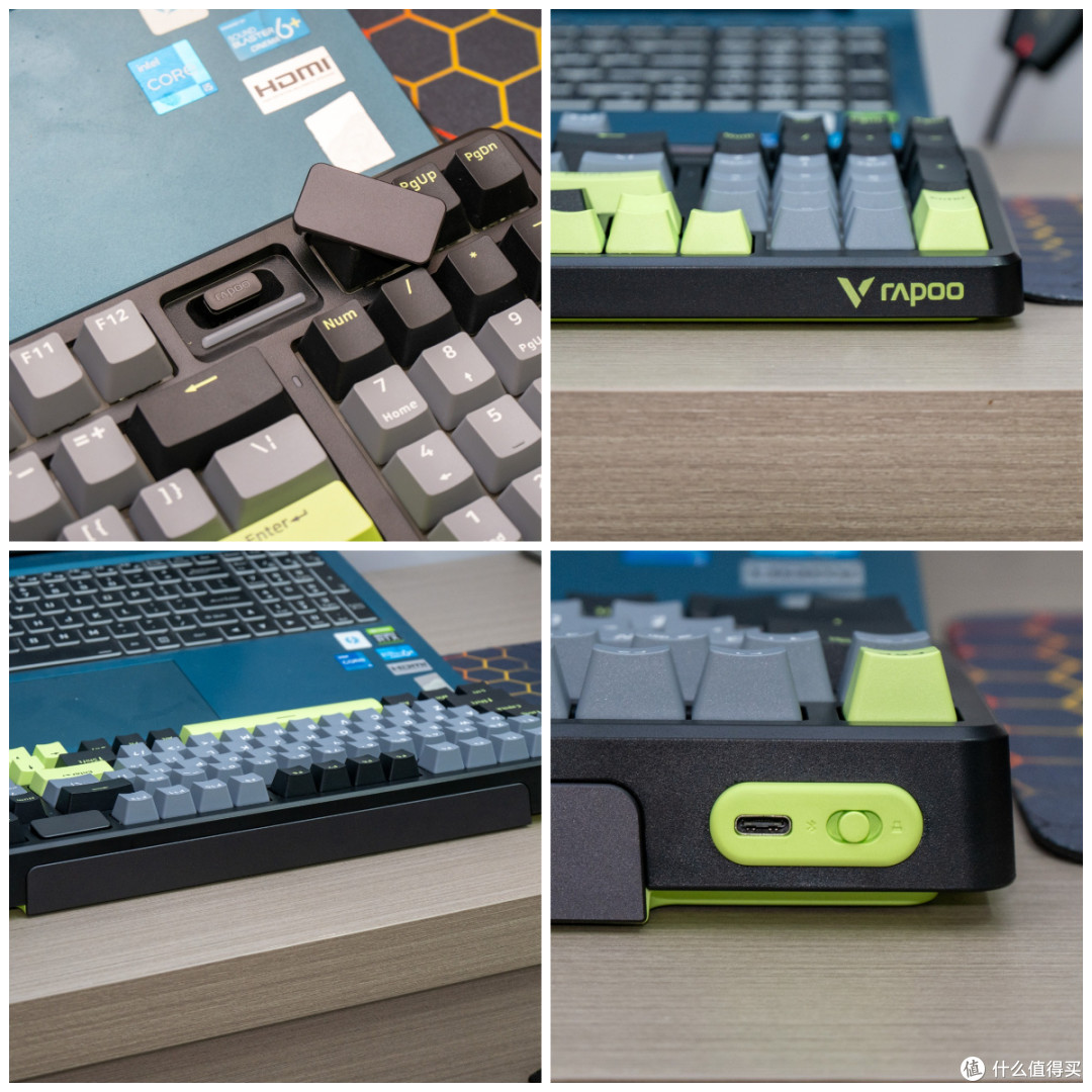 雷柏VT9 MAX鼠标 + V700DIY-98长续航版无线键鼠套深度体验