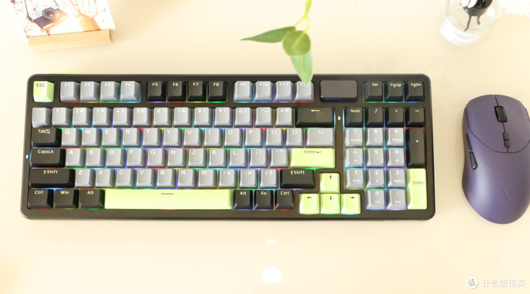 核动力？最强续航！雷柏V700DIY-98长续航版+VT9无线键鼠套装体验