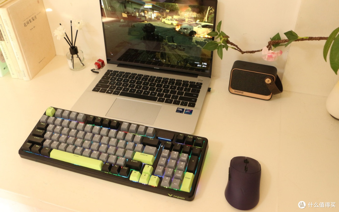 核动力？最强续航！雷柏V700DIY-98长续航版+VT9无线键鼠套装体验