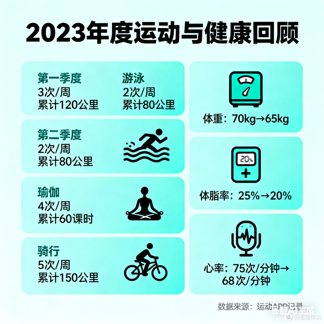 回顾一年运动与身体健康