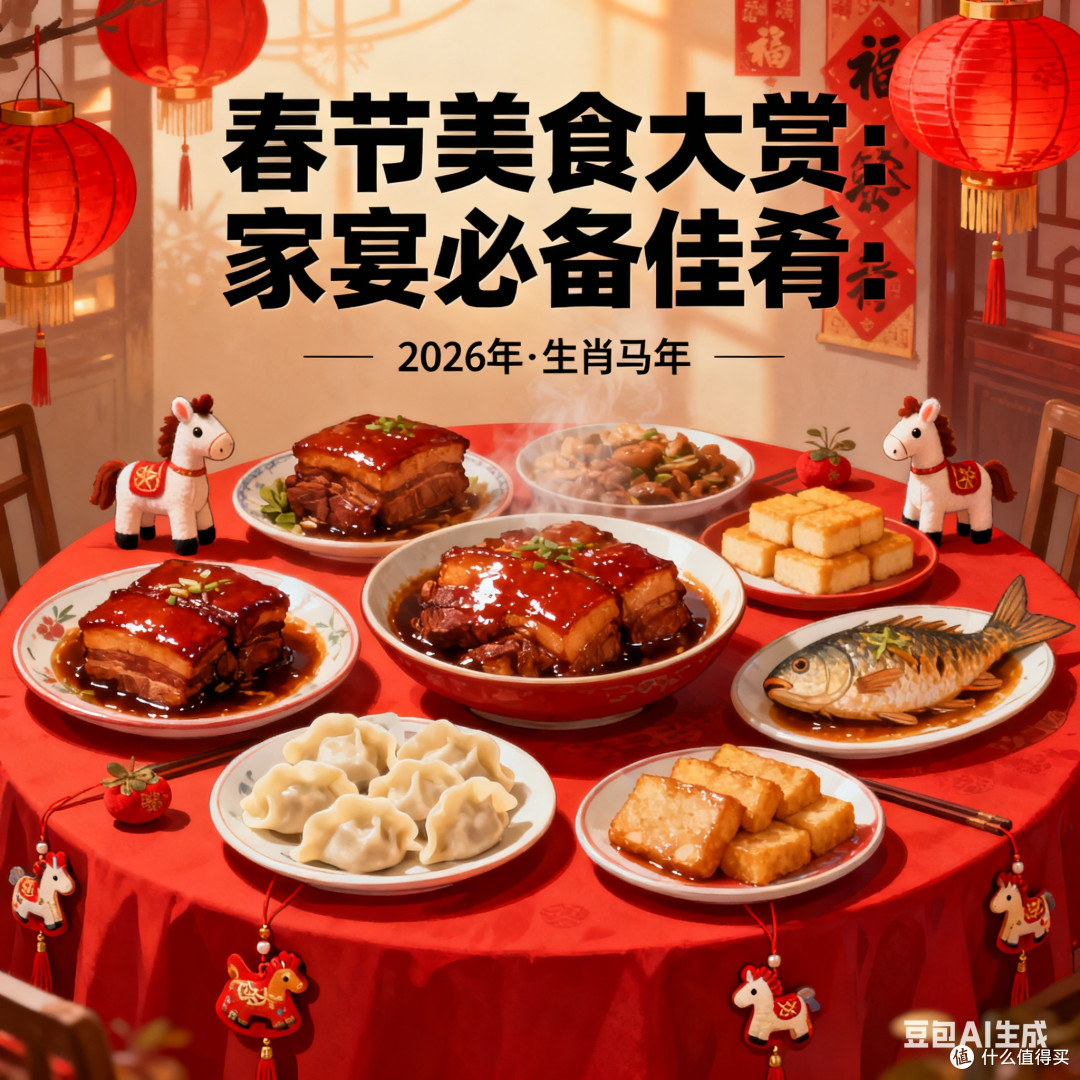 春节美食大赏:家宴必备佳肴