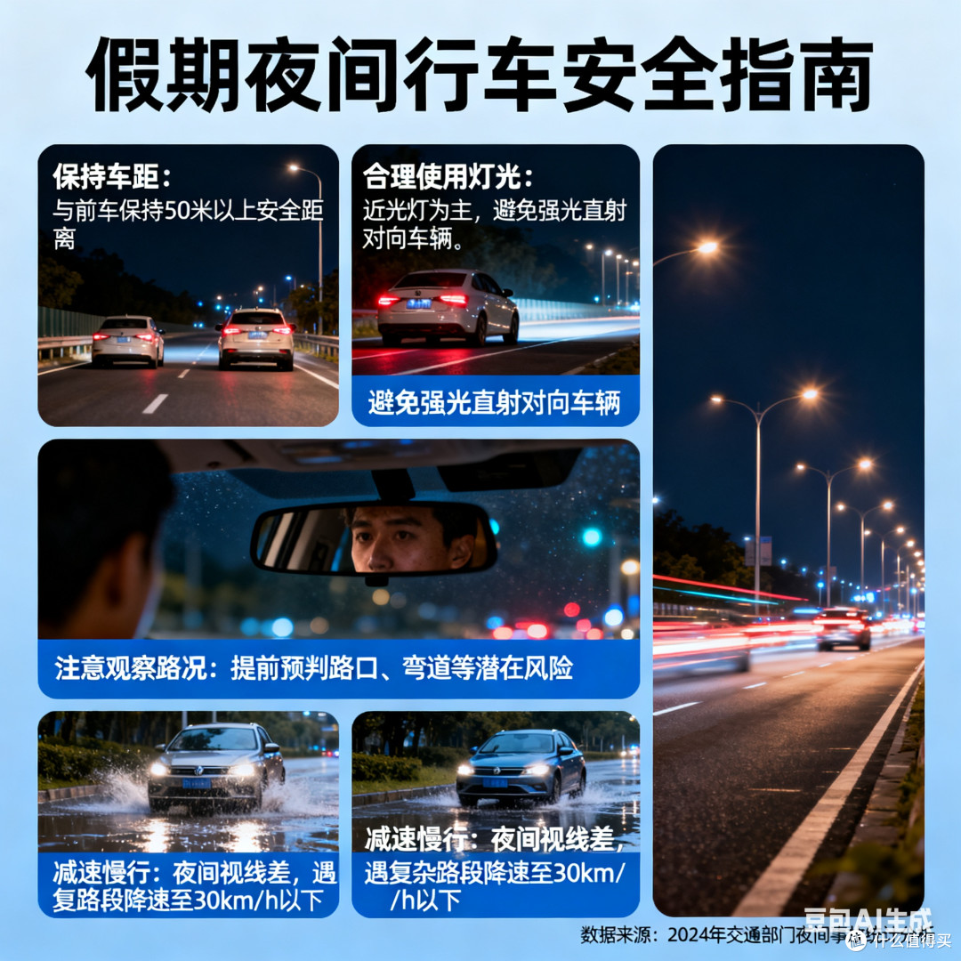 假期夜间行车安全指南