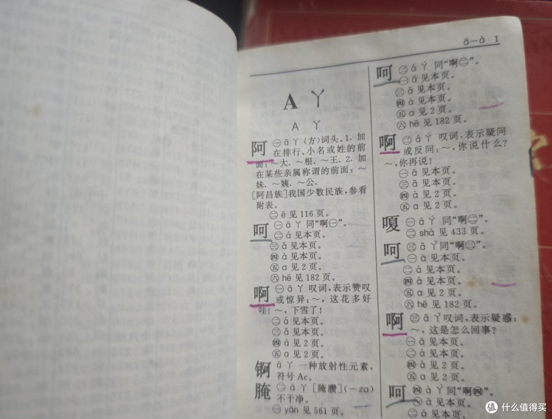 旧字典中的成长与回忆