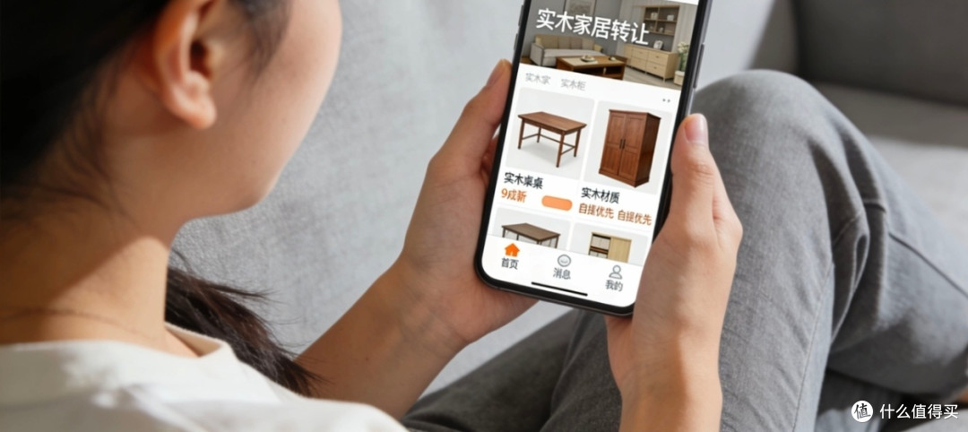 租房党闲鱼捡漏实木家具