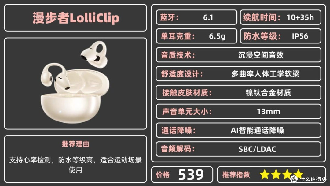 夹耳式耳机的优缺点是什么？2026夹耳式蓝牙耳机推荐