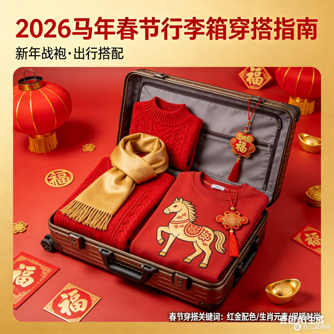 春节行李箱穿搭指南
