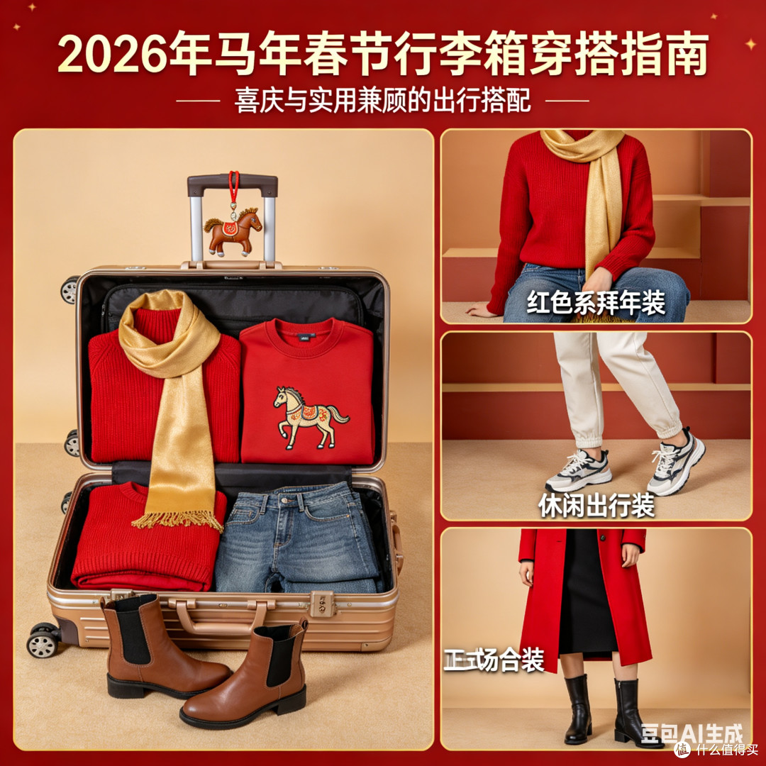 春节行李箱穿搭指南