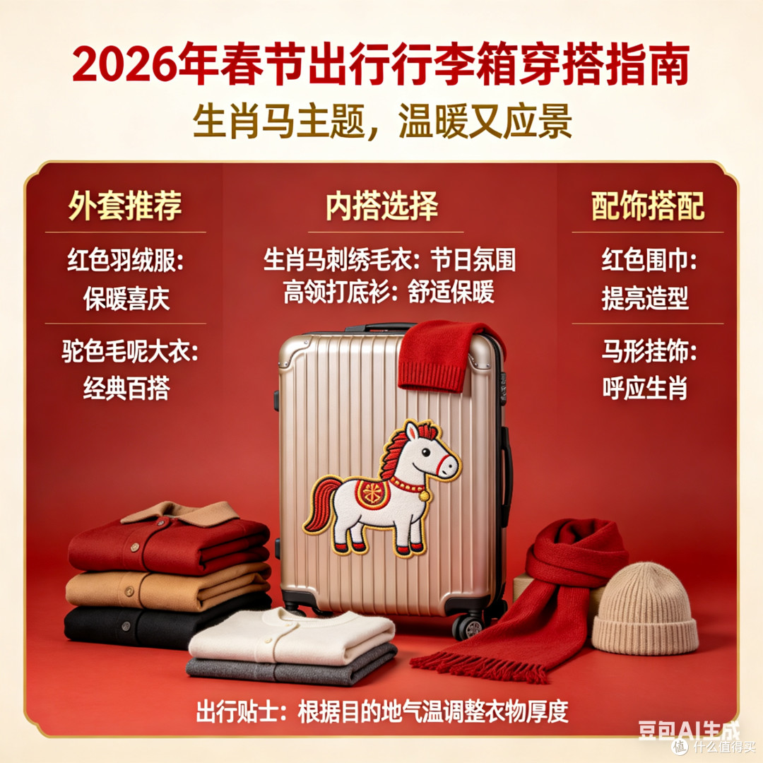 春节出行，行李箱穿搭建议